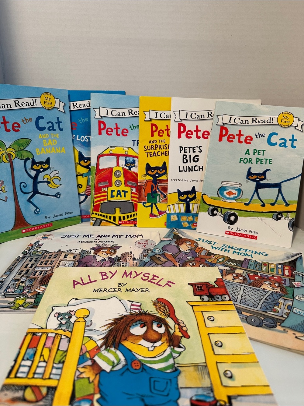 Scholastic Pete the Cat & little Critters children's book set Bundle ,⭐️
